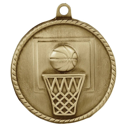 High Relief 2" Medal — Custom Engraved & UV Printed | Gold, Silver & Bronze