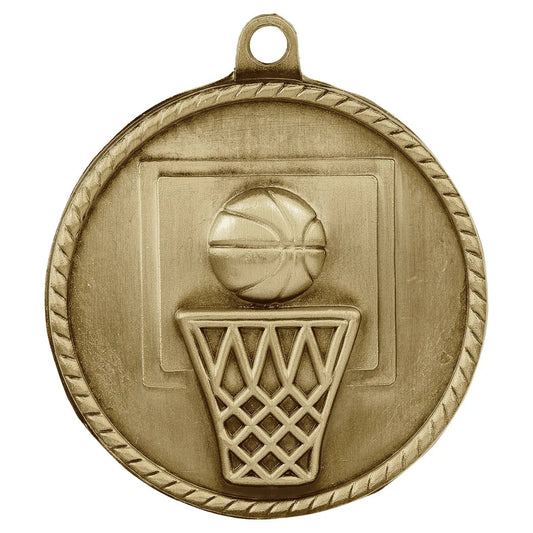 High Relief 2" Medal — Custom Engraved & UV Printed | Gold, Silver & Bronze