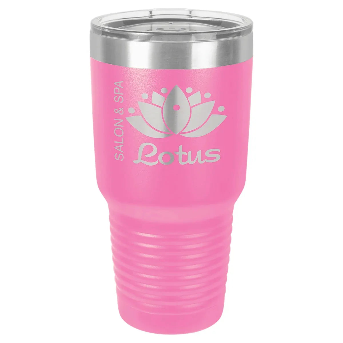 Pink Polar Camel 30 oz. Ringneck Tumbler with Logo Lid