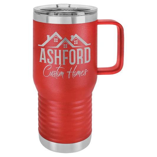 Red Polar Camel 20 oz. Vacuum Insulated Travel Mug with Slider Lid