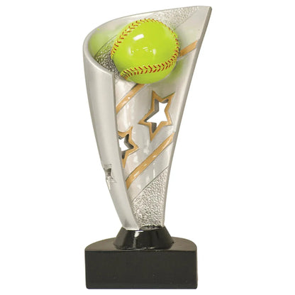 7" Softball Banner Resin
