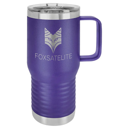 Purple Polar Camel 20 oz. Vacuum Insulated Travel Mug with Slider Lid