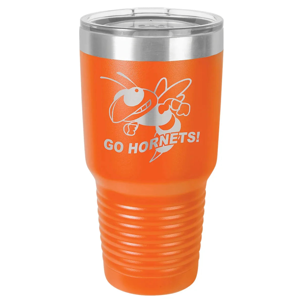Orange Polar Camel 30 oz. Ringneck Tumbler with Logo Lid