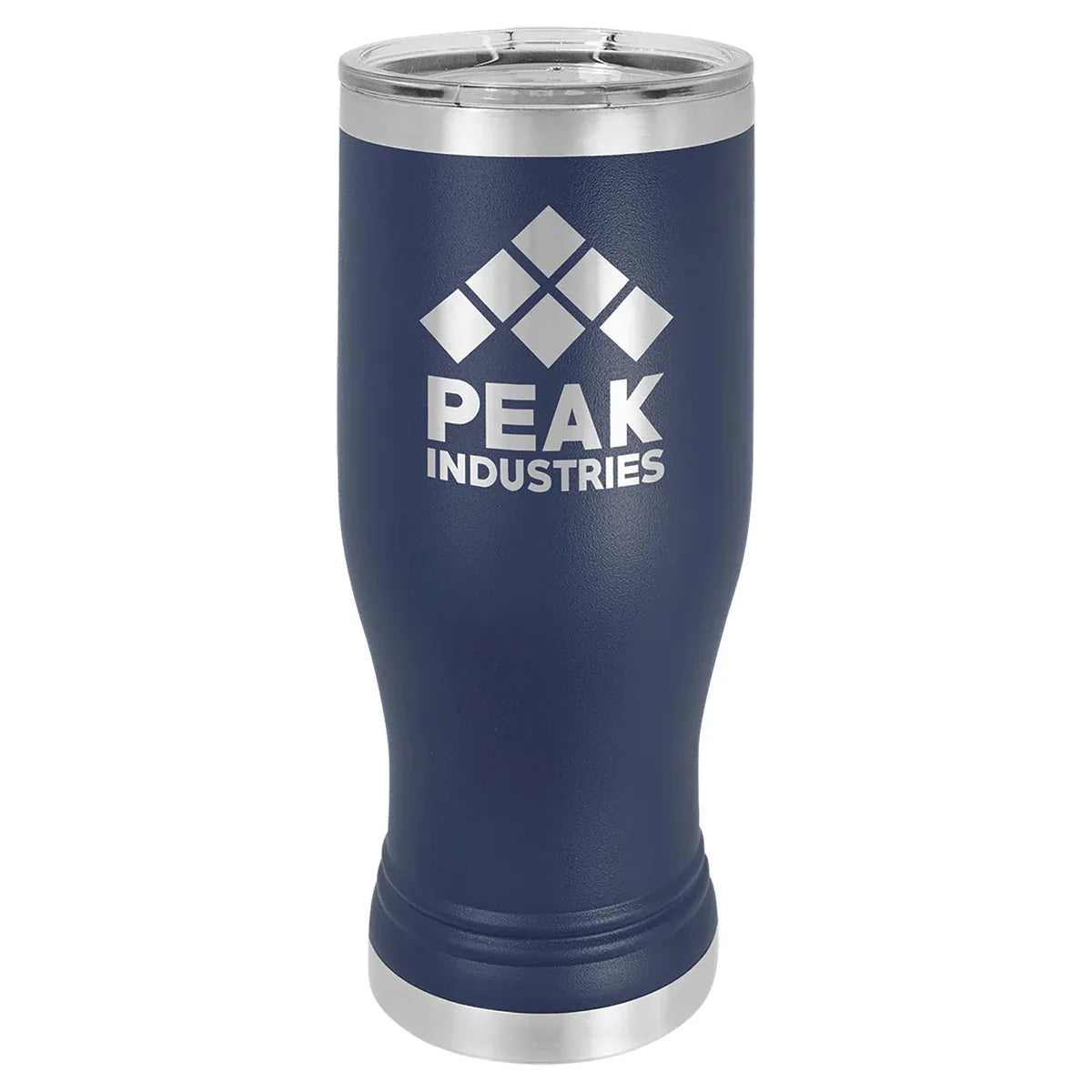 Navy Blue 20 oz. Pilsner with Clear Polar Camel Lid