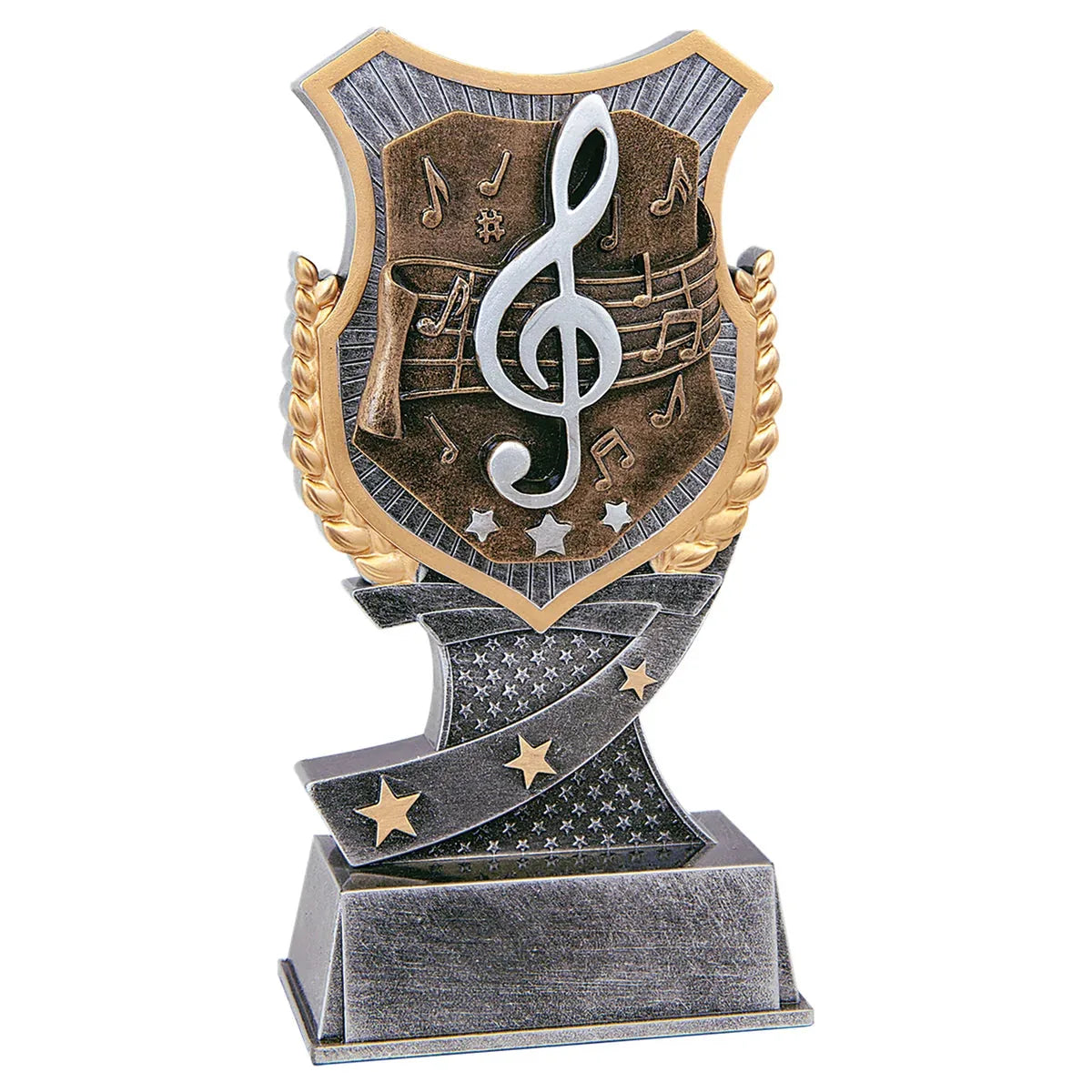 6" Music Shield Award