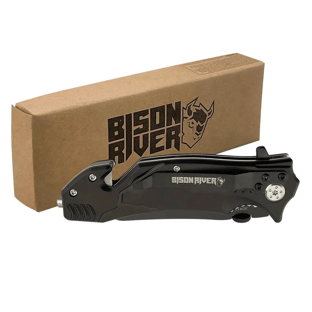 Black Bison River 4 1/2" Rescue Knife