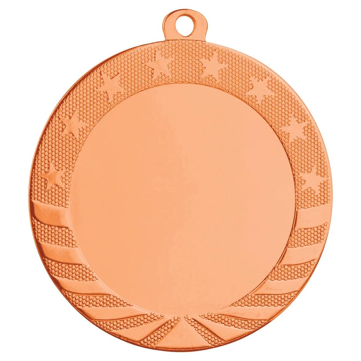 Bright Bronze 2 3/4" 2" Insert Holder Starbrite Medal