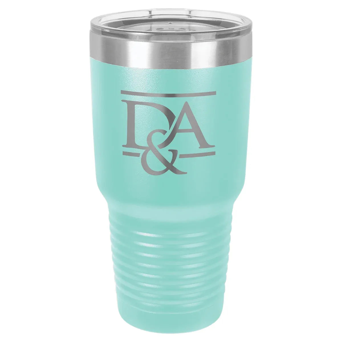 Teal Polar Camel 30 oz. Ringneck Tumbler with Logo Lid