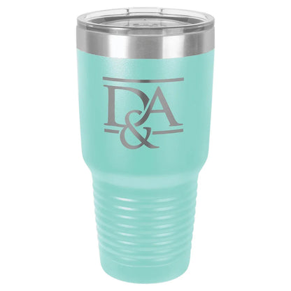 Teal Polar Camel 30 oz. Ringneck Tumbler with Logo Lid