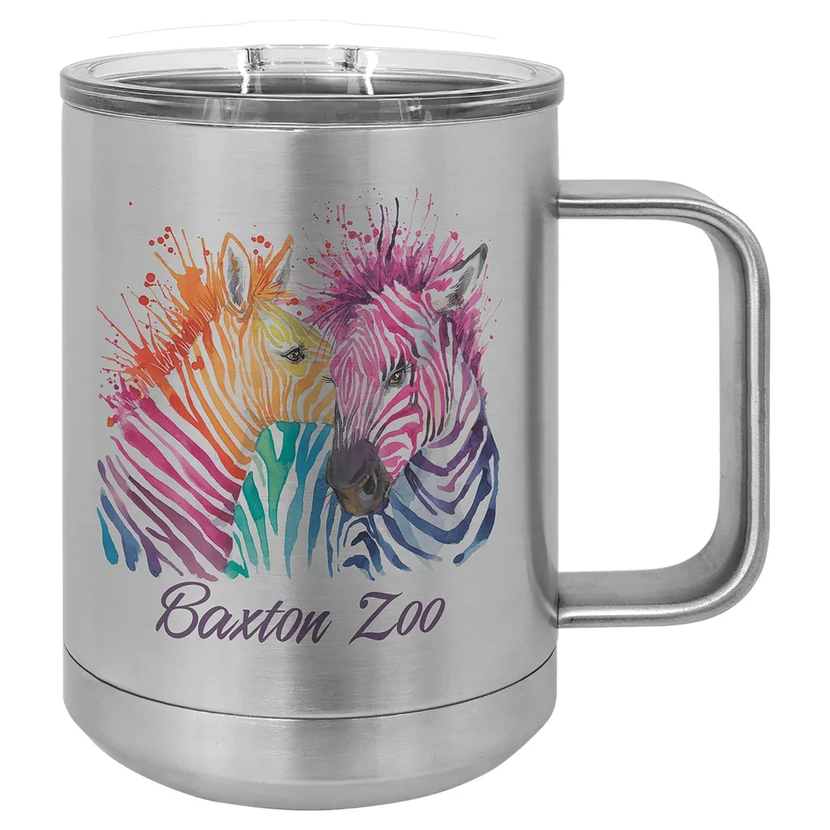 Sublimatable Polar Camel 15 oz. Stainless Steel Insulated Mug with Slider Lid