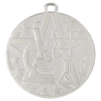 Silver 2" Superstar Science Medal