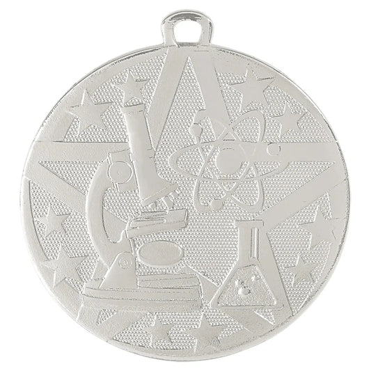 Silver 2" Superstar Science Medal