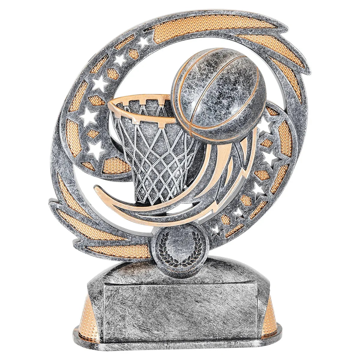 6 1/2" Basketball Hurricane Award