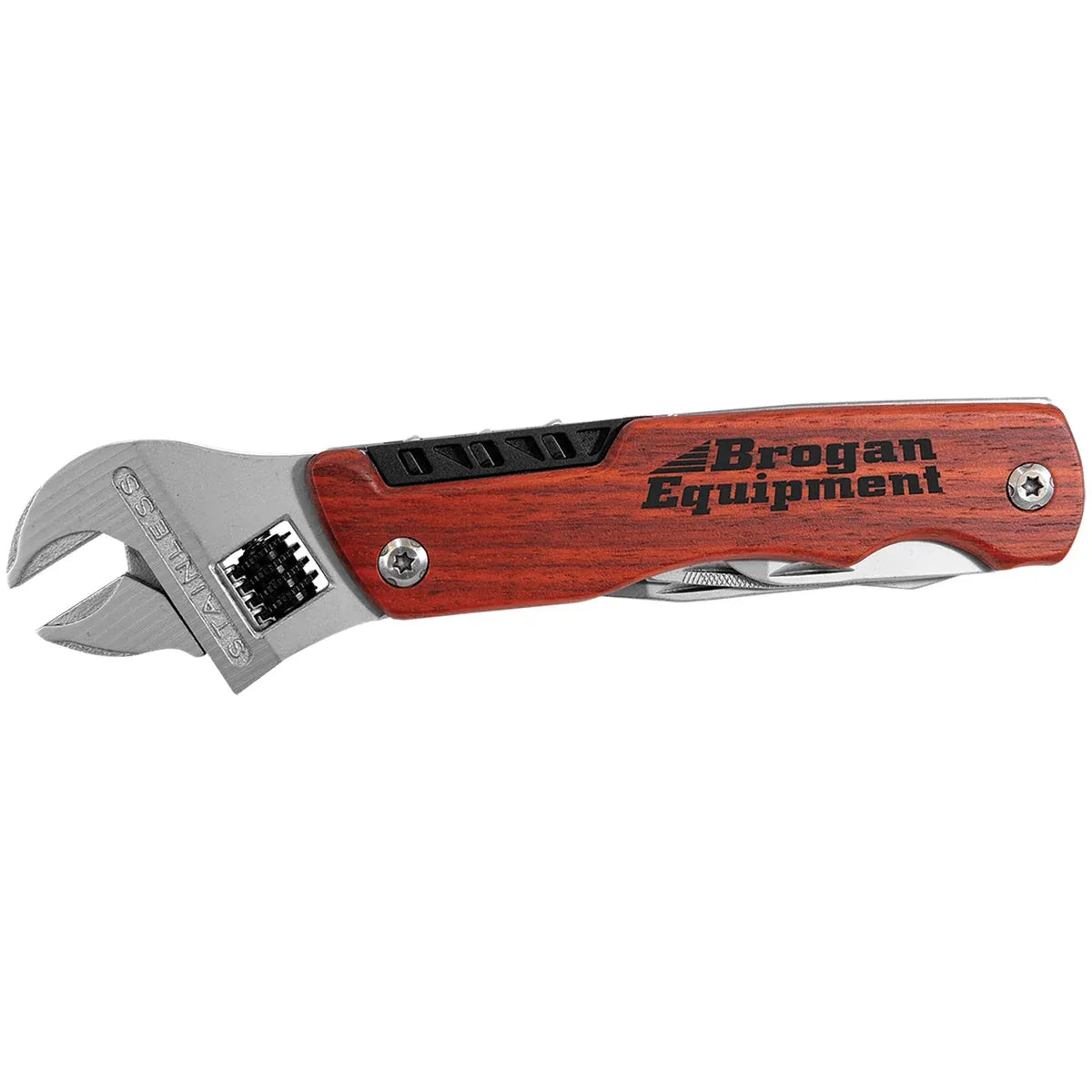 6 1/2" Wrench Multi-Tool with Wood Handle/Bag