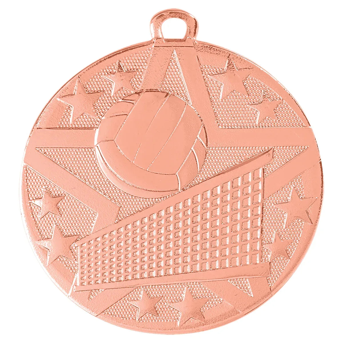 Bronze 2" Superstar Volleyball Medal