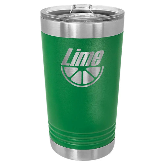Green Polar Camel 16 oz. Pint with Slider Lid