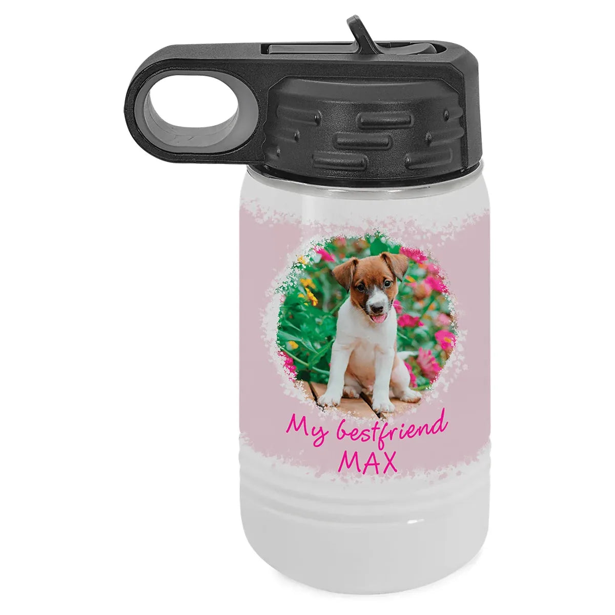 White Polar Camel 12 oz. Water Bottle