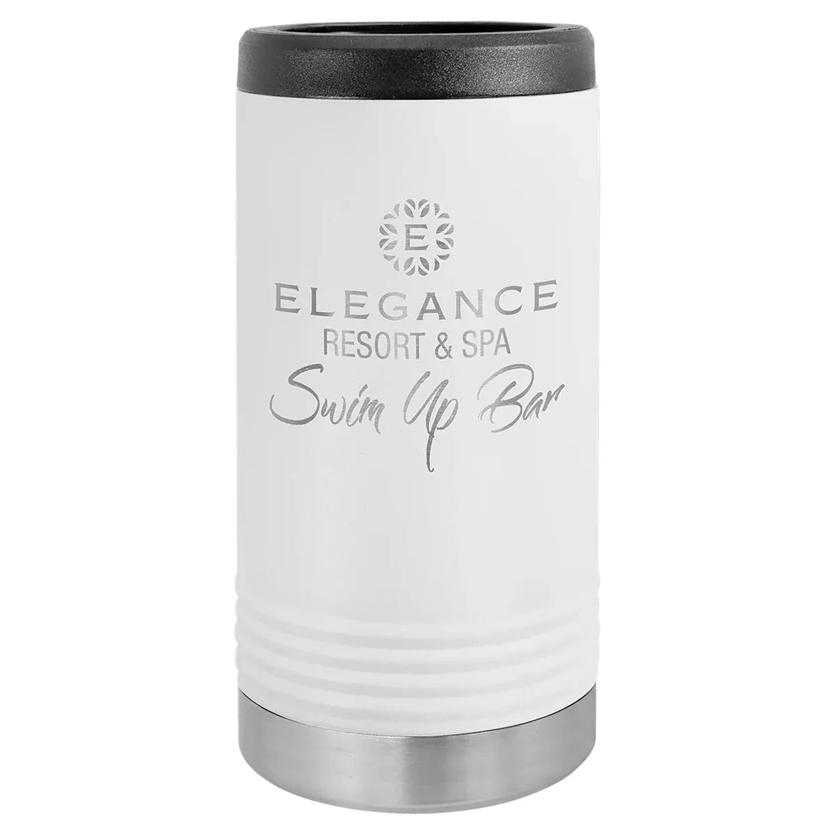 White Polar Camel Slim Beverage Holder