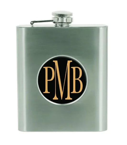 Stainless Steel 6 oz. 2" Insert Holder Flask/ Insert Not Included