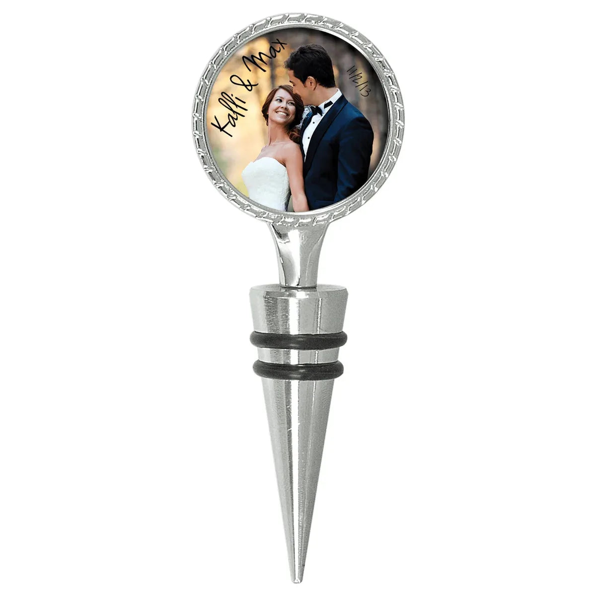2-Sided Wine Stopper 1 1/2" Insert Holder/Insert Not Included