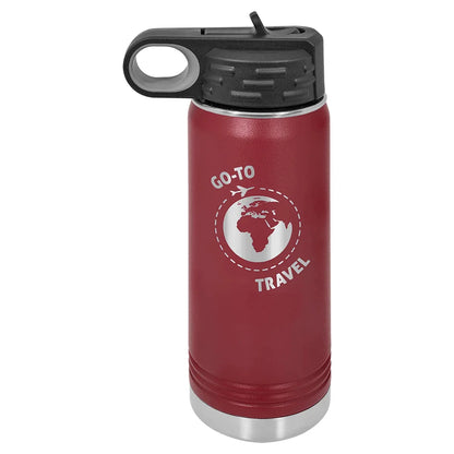 Maroon Polar Camel 20 oz. Water Bottle