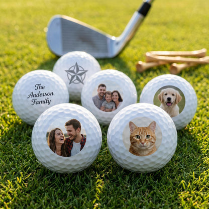Custom Photo Golf Balls