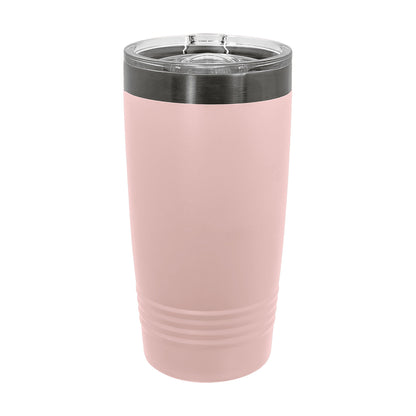 Polar Camel 20 oz. ION-Plated Ringneck Tumbler with Slider Lid — alternate angle showing color and finish detail