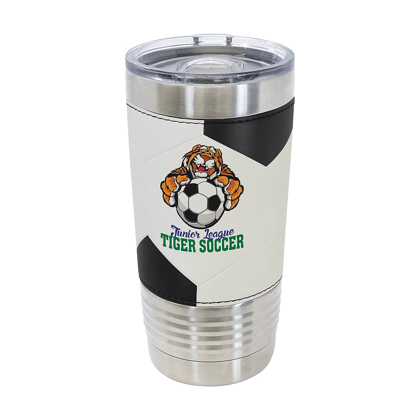 Polar Camel 20 oz. Leather Tumbler with Slider Lid — additional view