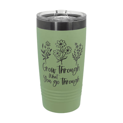 Polar Camel 20 oz. Summer ION-Plated Ringneck Tumbler with Slider Lid — main product photo, custom laser-engraved tumbler from Echipmunk Winnipeg