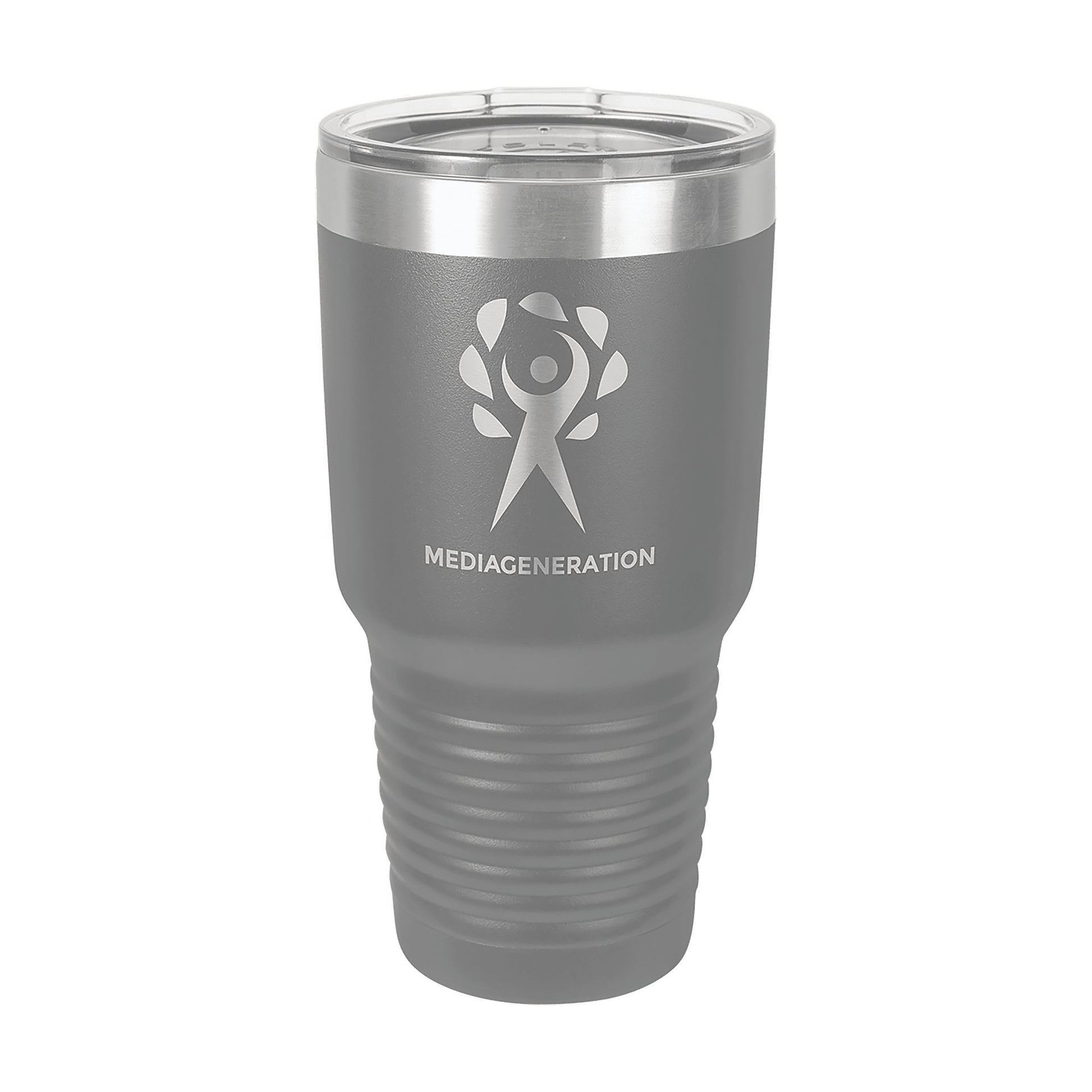 Polar Camel 30 oz. Vacuum Ringneck Tumbler with Logo Lid — main product photo, custom laser-engraved tumbler from Echipmunk Winnipeg