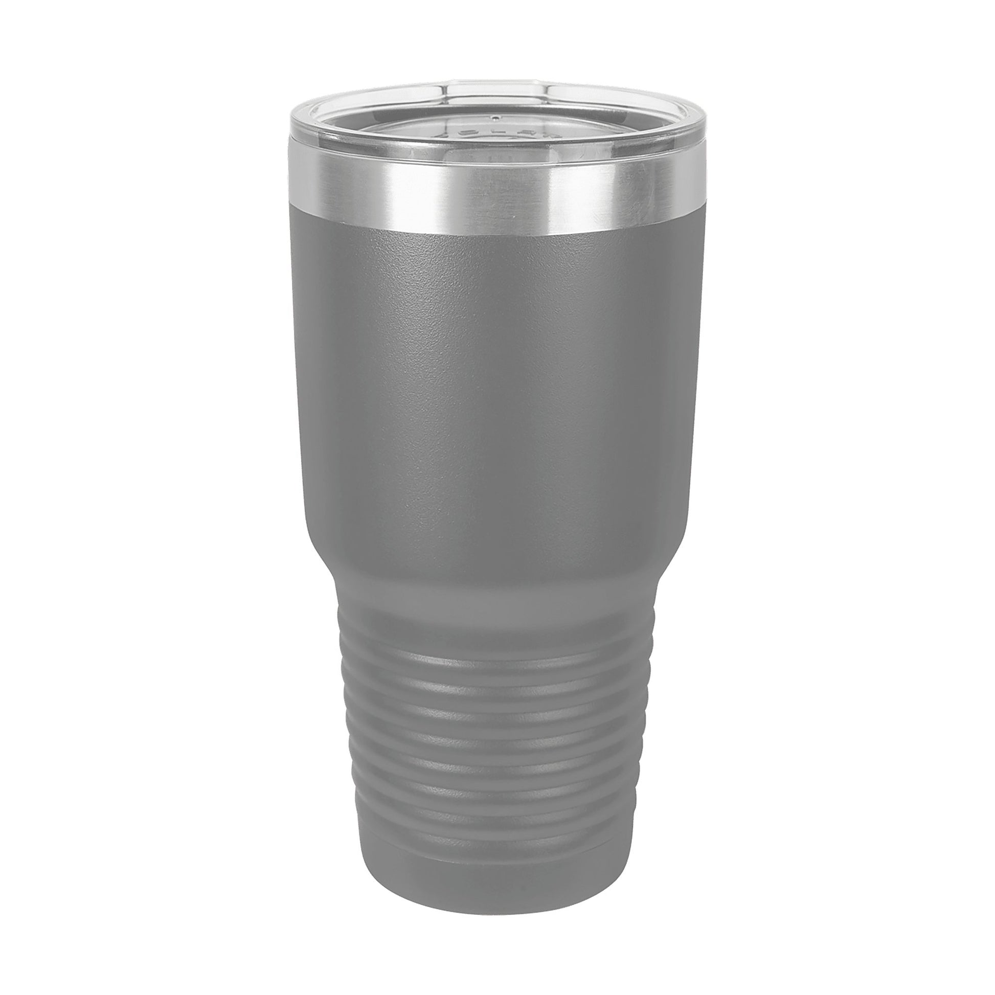 Polar Camel 30 oz. Vacuum Ringneck Tumbler with Logo Lid — alternate angle showing color and finish detail