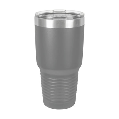 Polar Camel 30 oz. Vacuum Ringneck Tumbler with Logo Lid — alternate angle showing color and finish detail