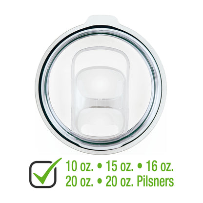 Slider Lid for 10, 15, 16, 20, Polar Camel Tumblers or 20 oz. Pilsners — main product photo, custom laser-engraved tumbler from Echipmunk Winnipeg